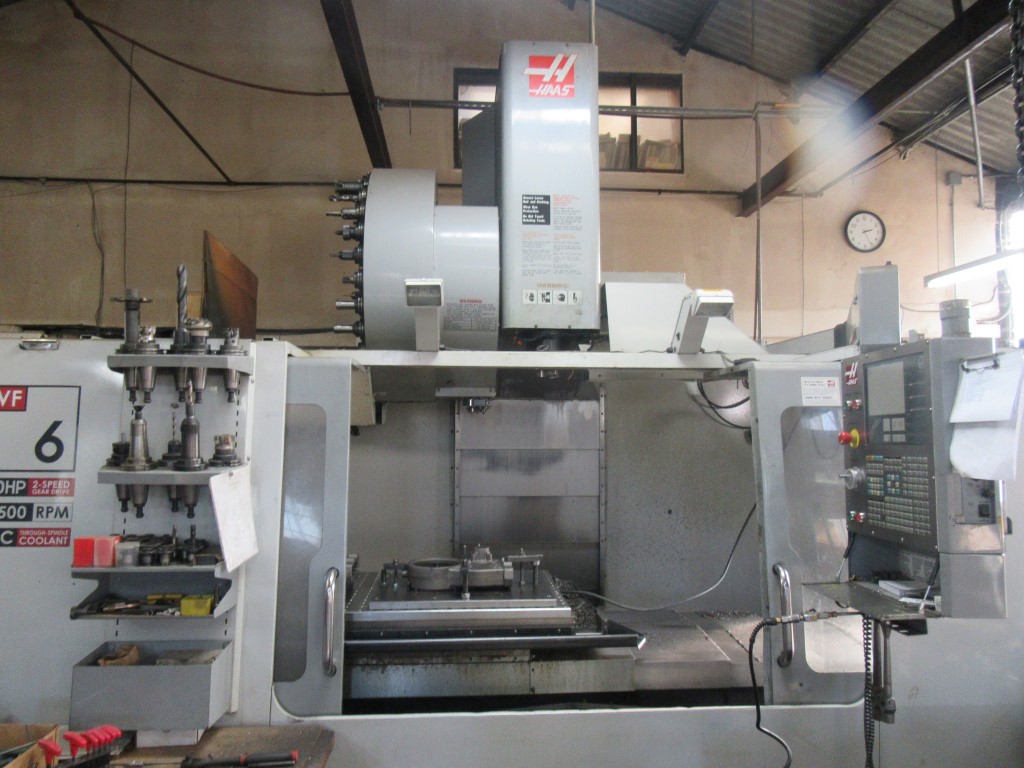 Haas VF-6/50, Machine ID: 8621